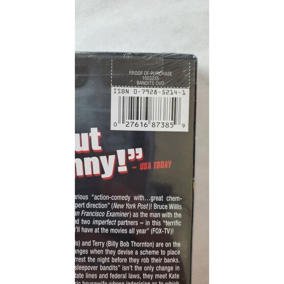 Bandits - DVD 2001 Special Edition - Bruce Willis - NEW - Picture 3 of 3